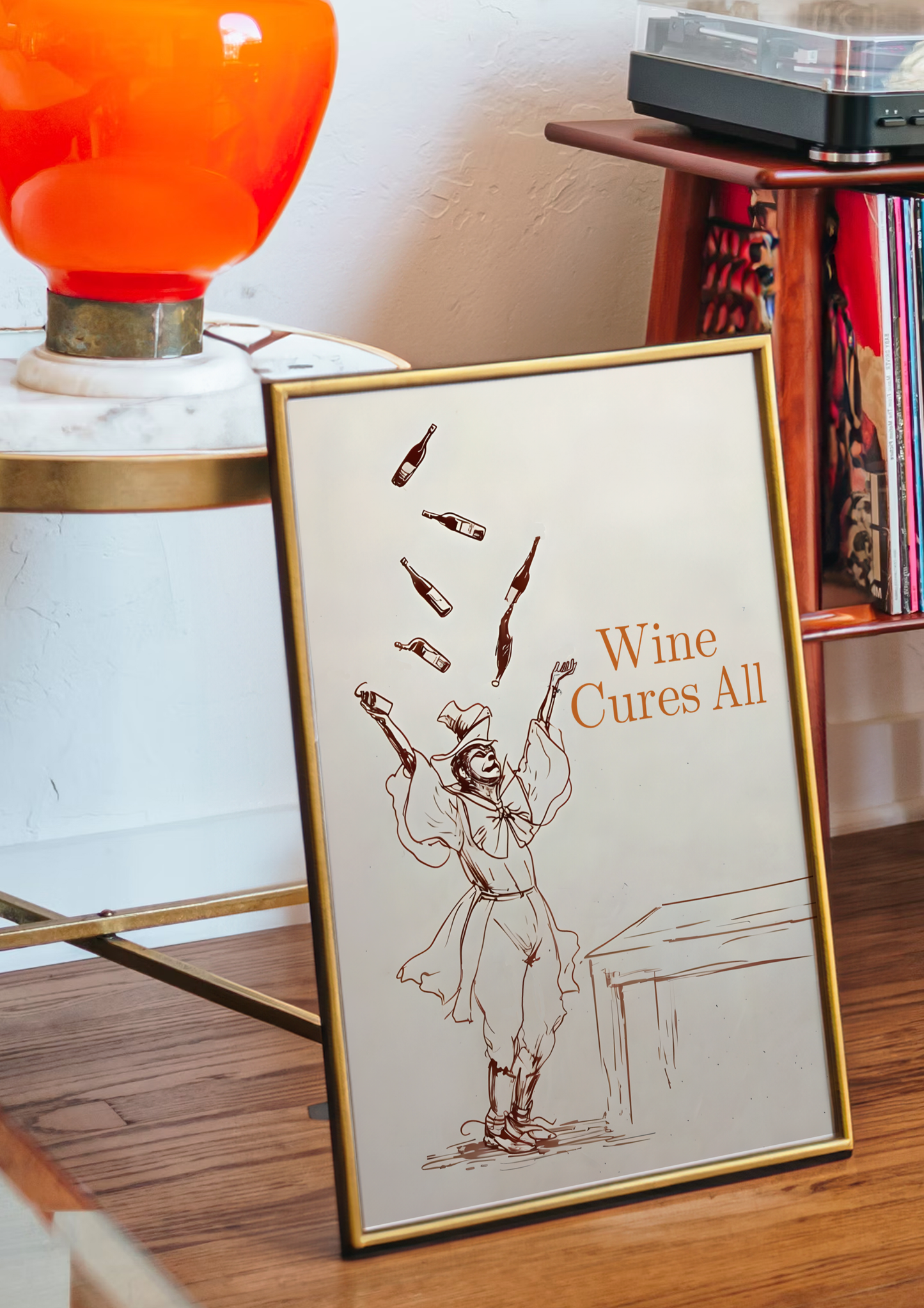 Clowns Love Wine-Wine Cures All