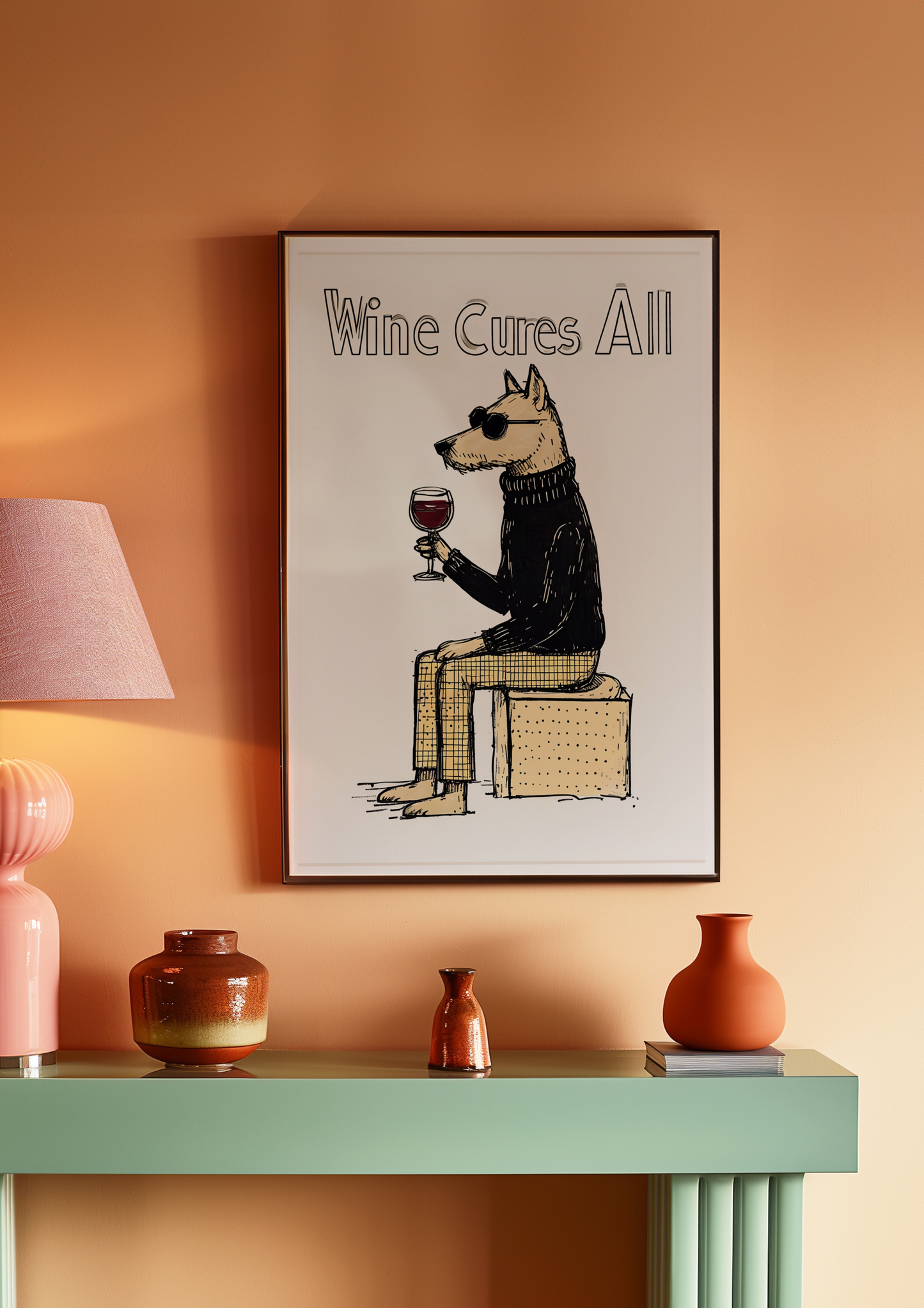 Dog and Wine