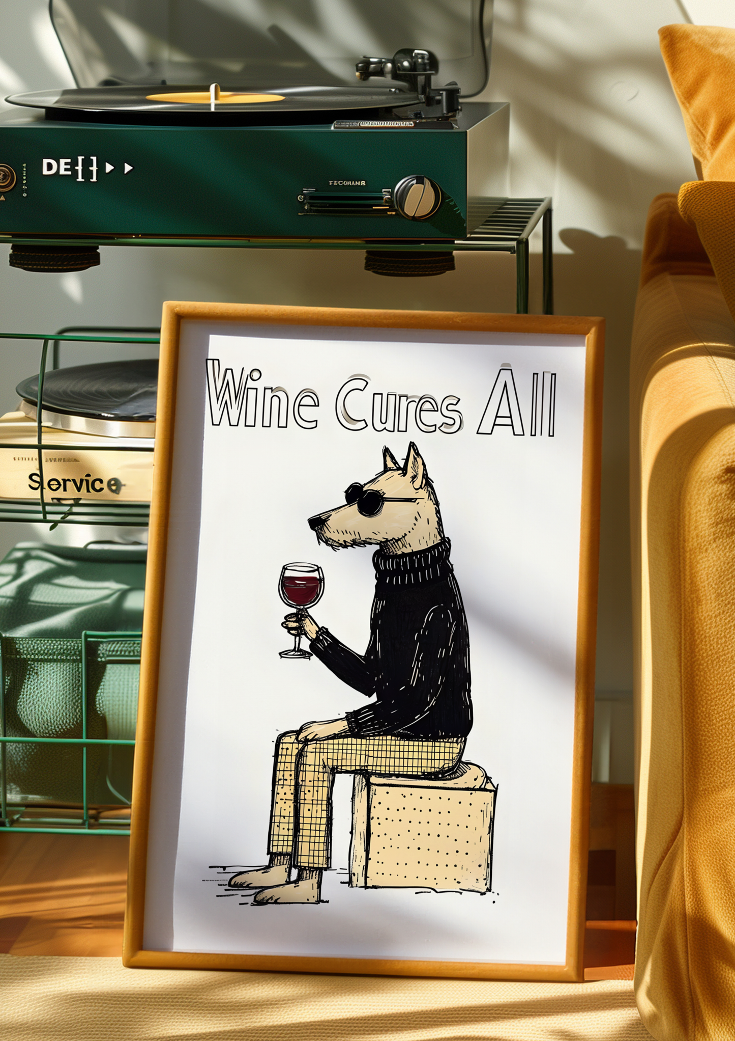 Dog and Wine