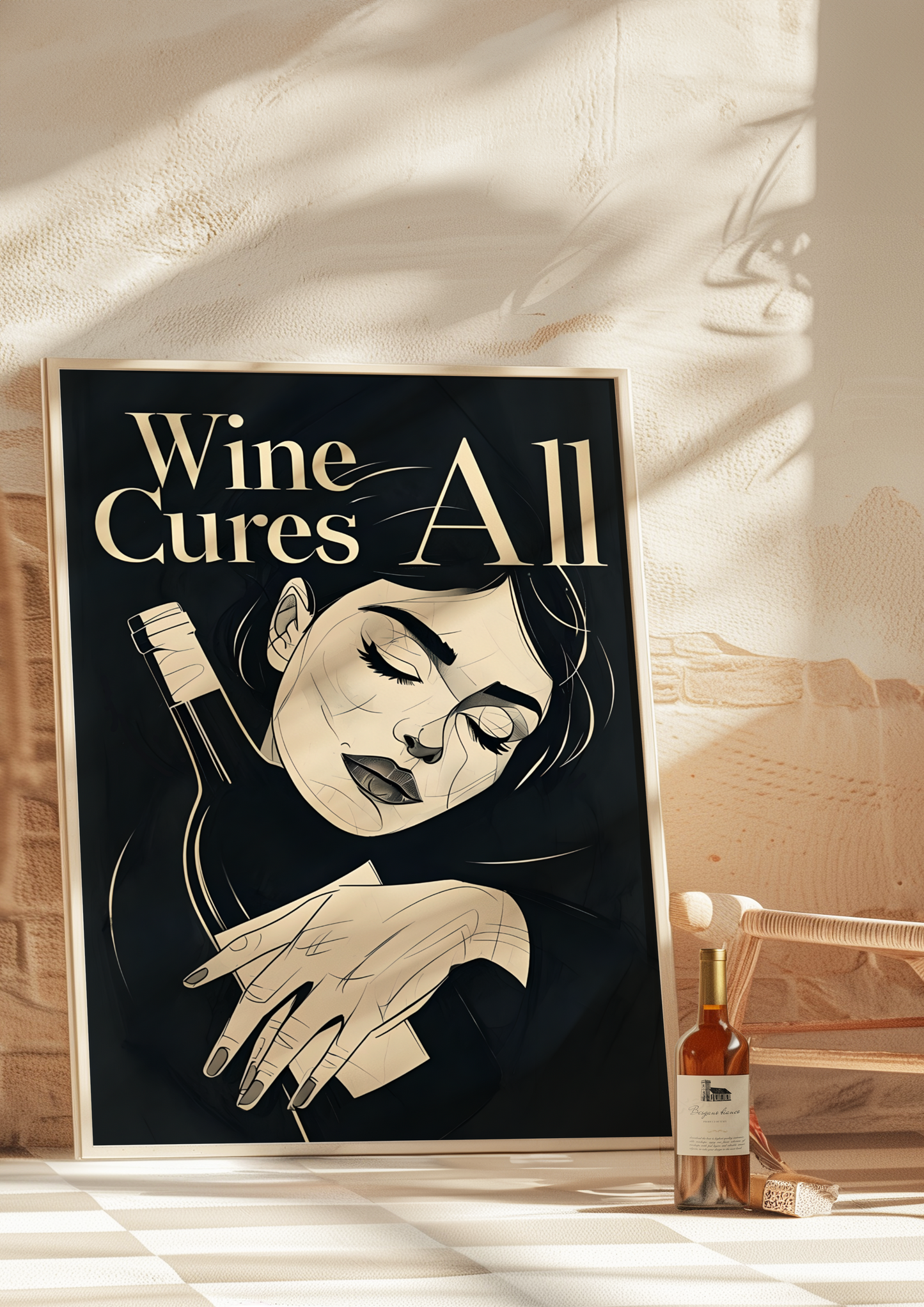 Woman and Wine