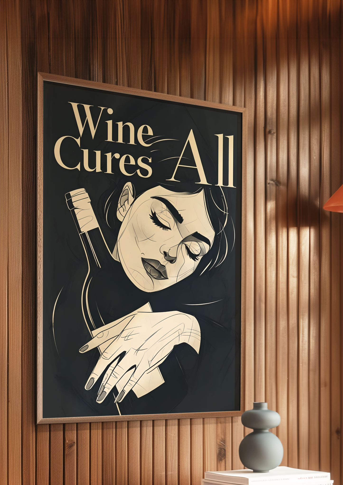 Woman and Wine