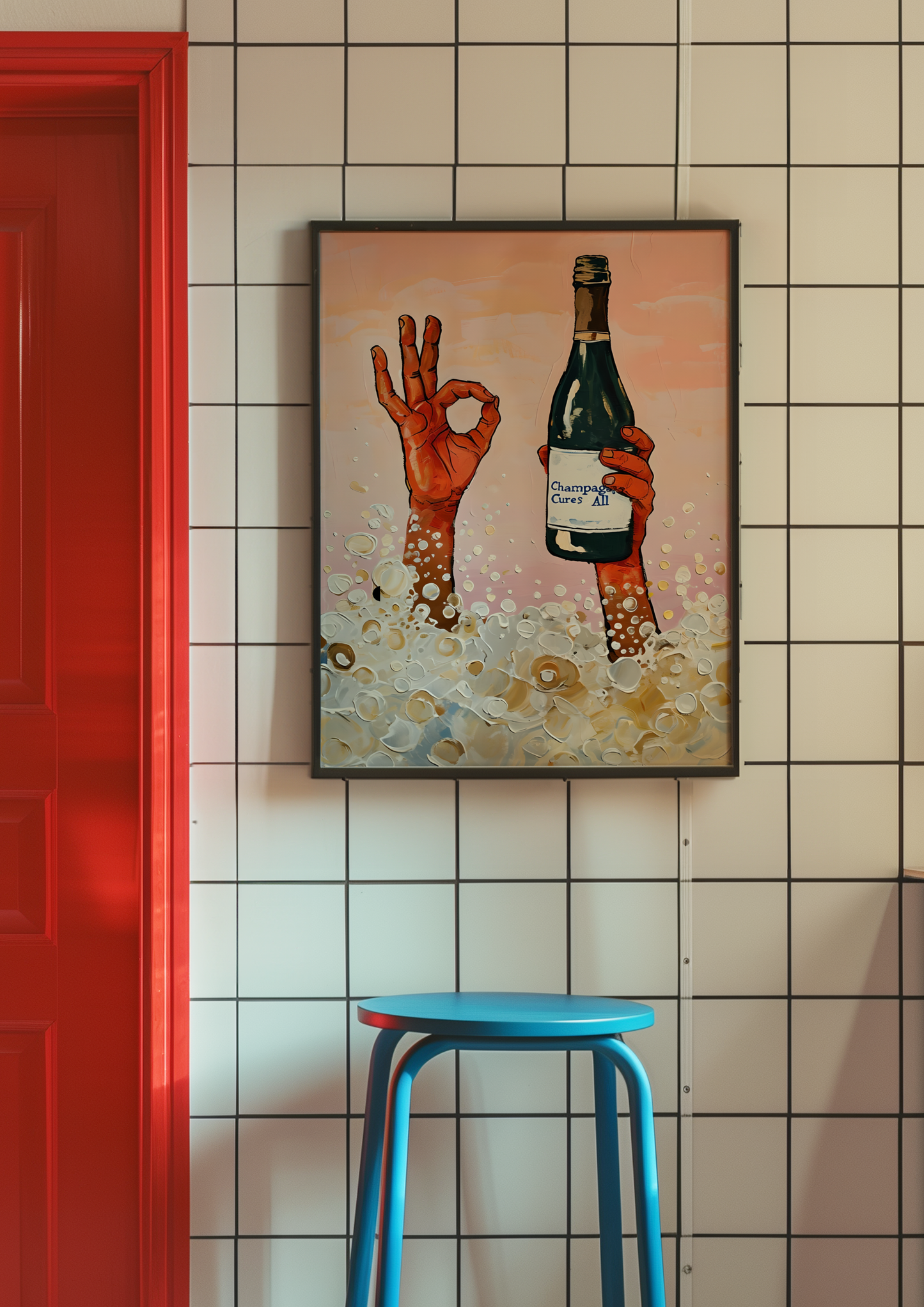 Drowning in Champagne