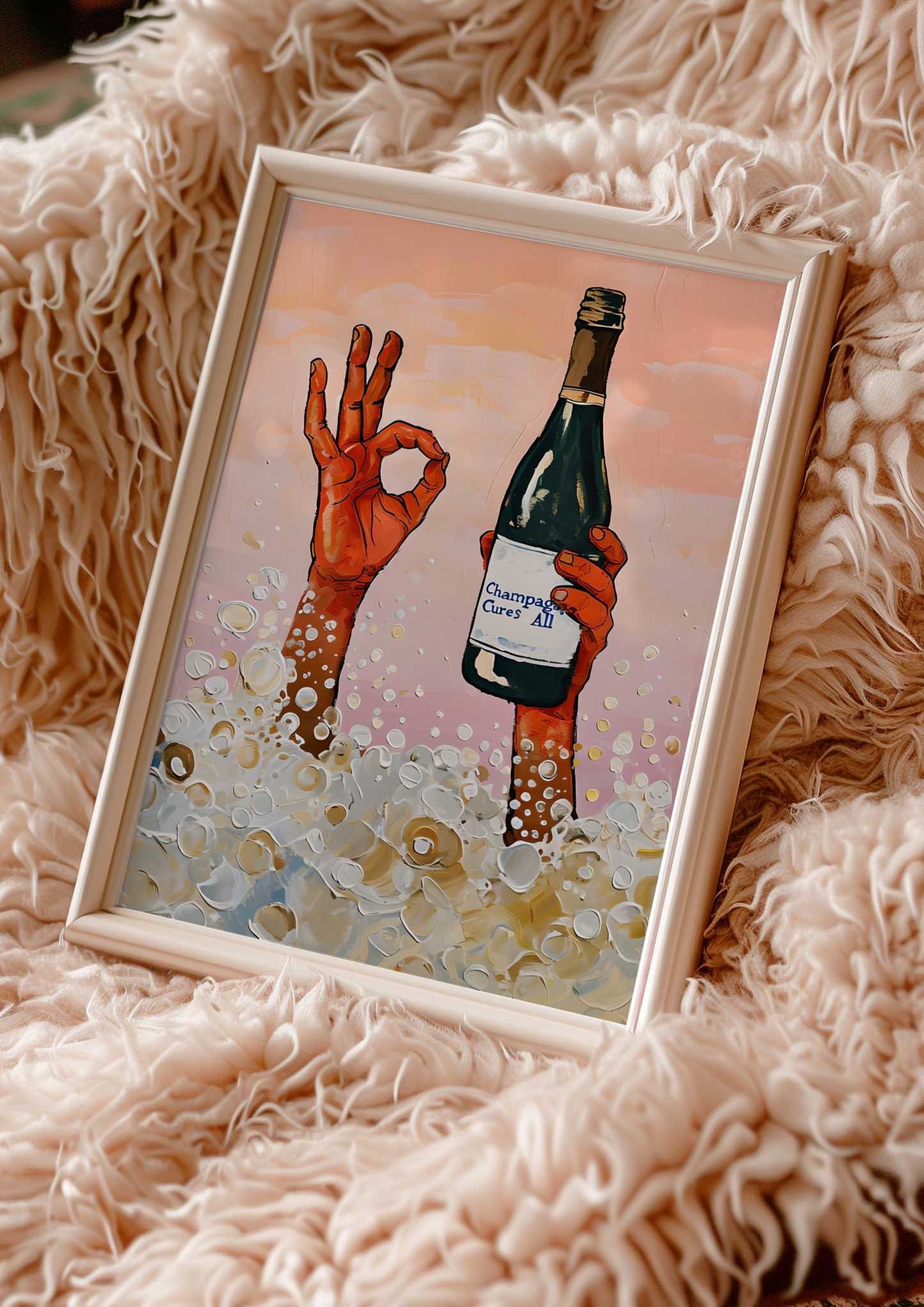 Drowning in Champagne