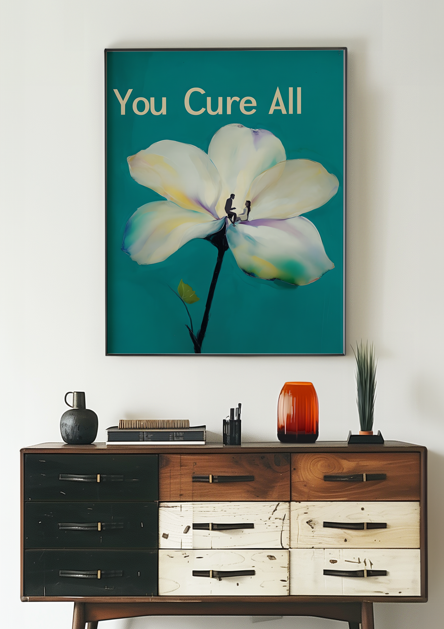 You, Me and a Big Flower