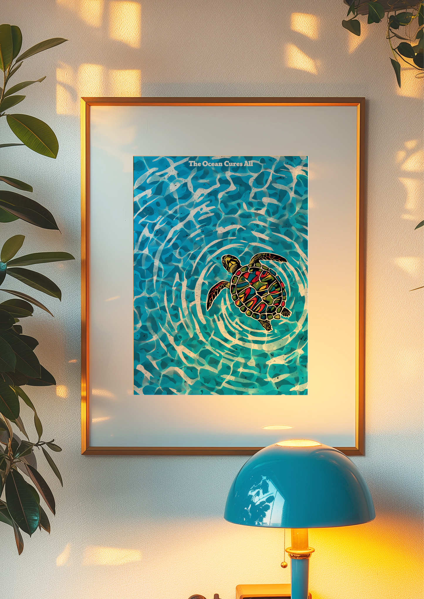 Baby Turtle in the Water