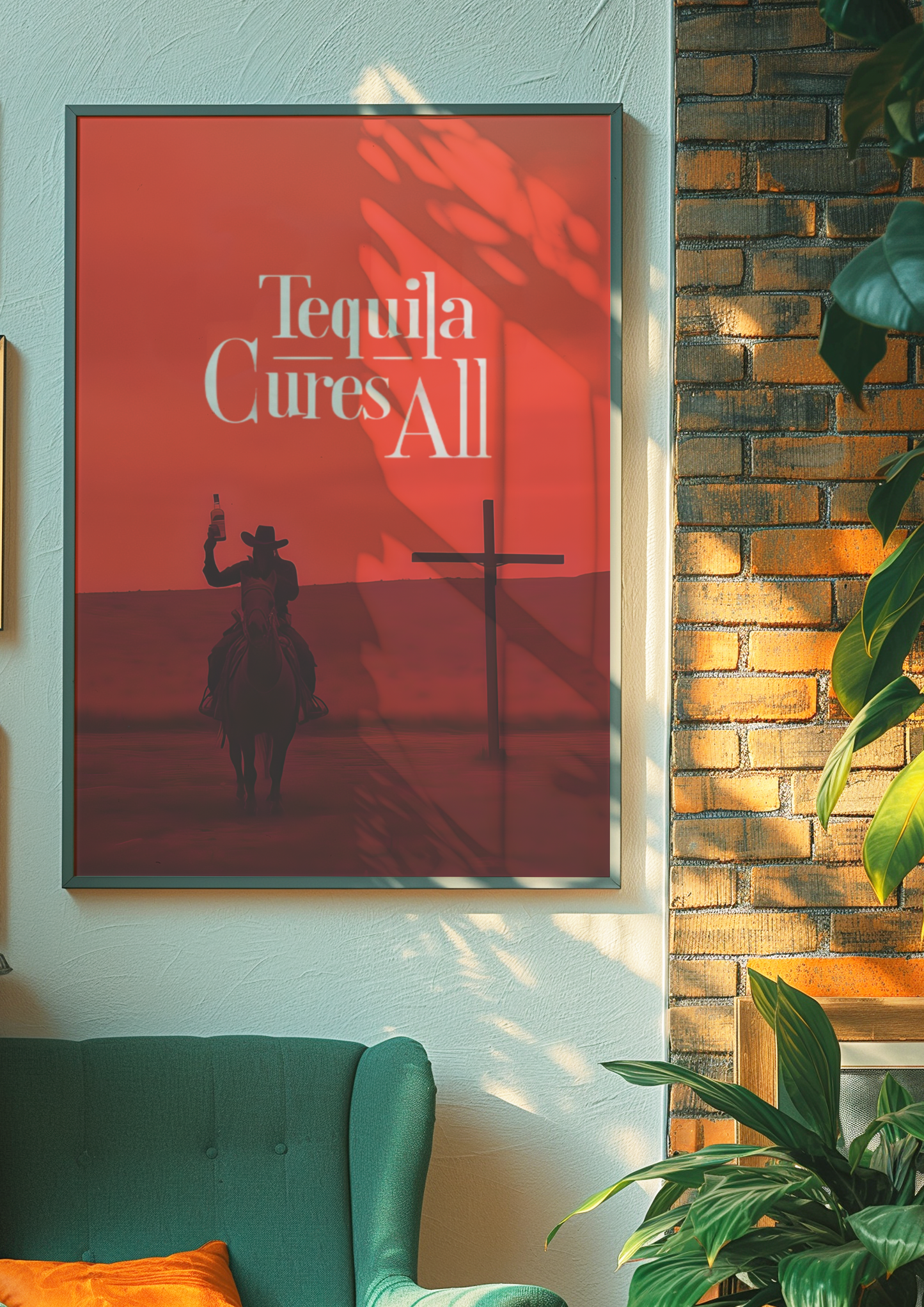 Western Cowboy Tequila Lover