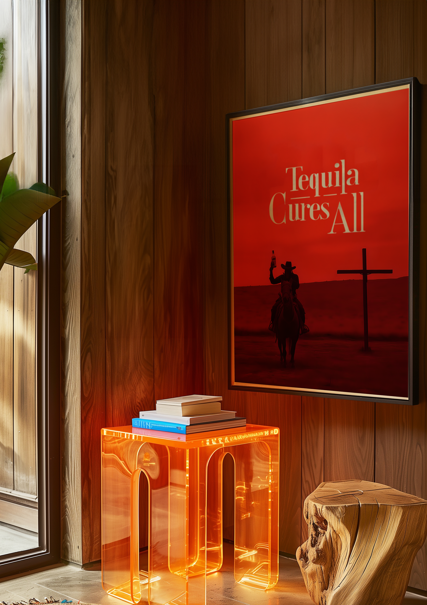 Western Cowboy Tequila Lover