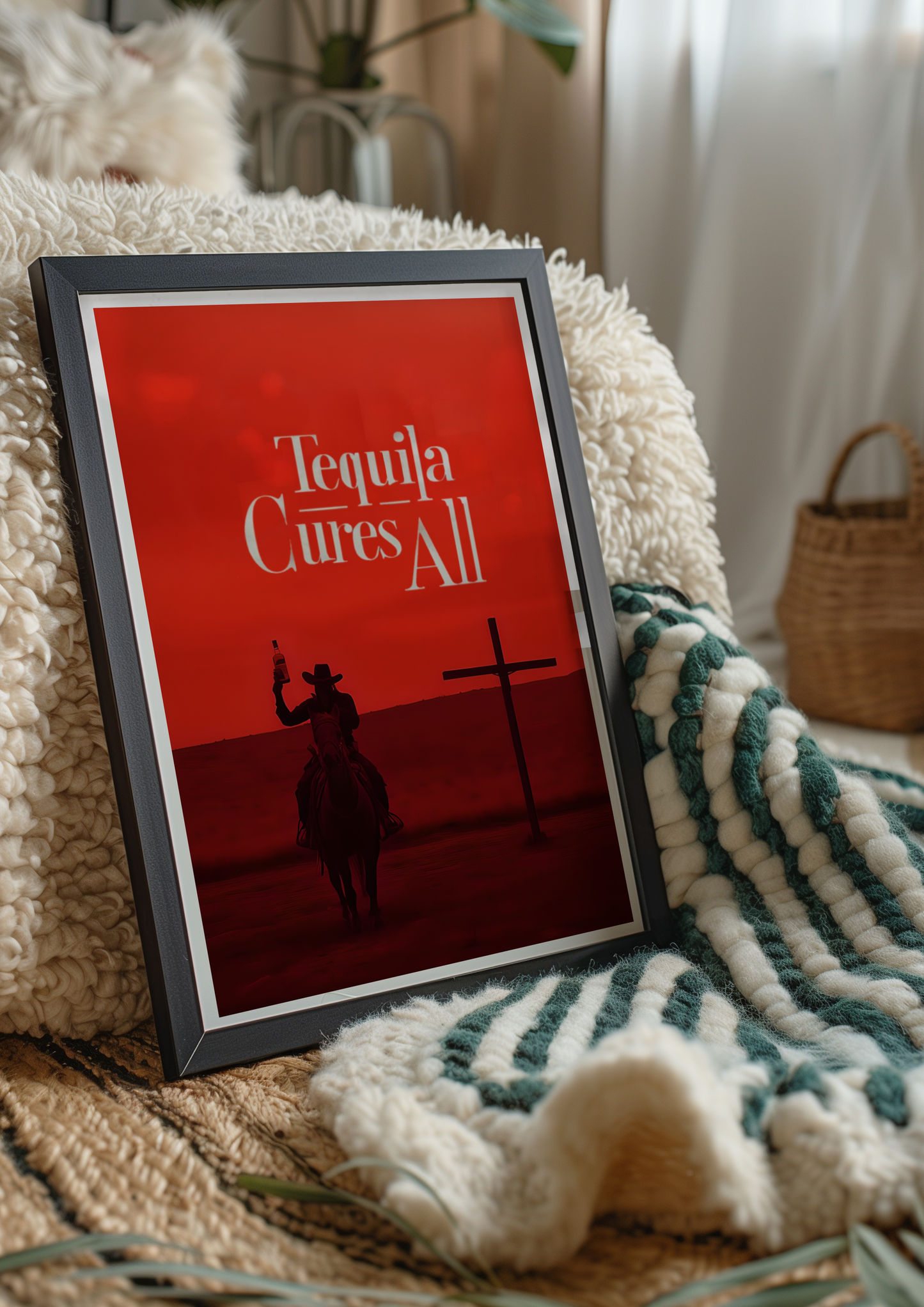 Western Cowboy Tequila Lover