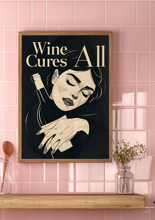 Woman and Wine