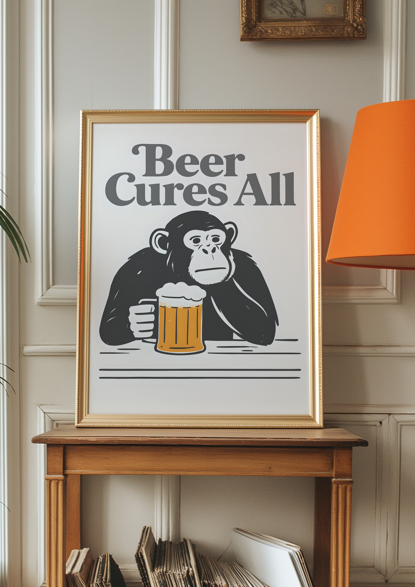 Chimp and a Beer