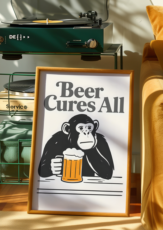 Chimp and a Beer