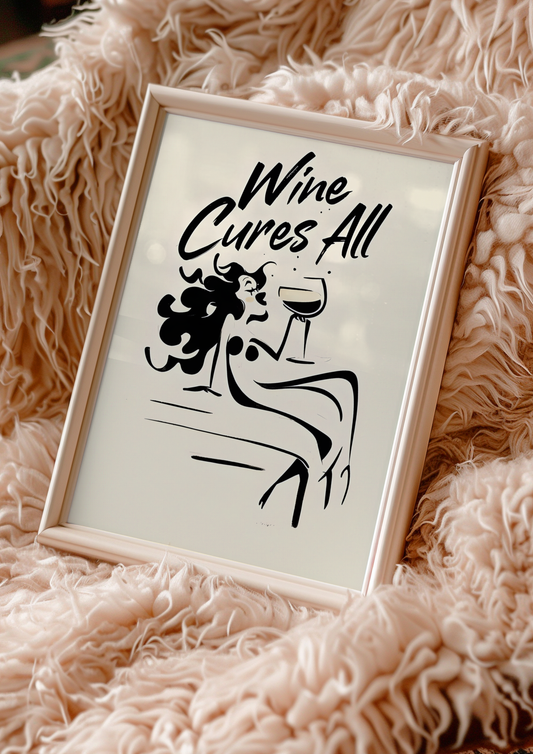 Woman and Wine