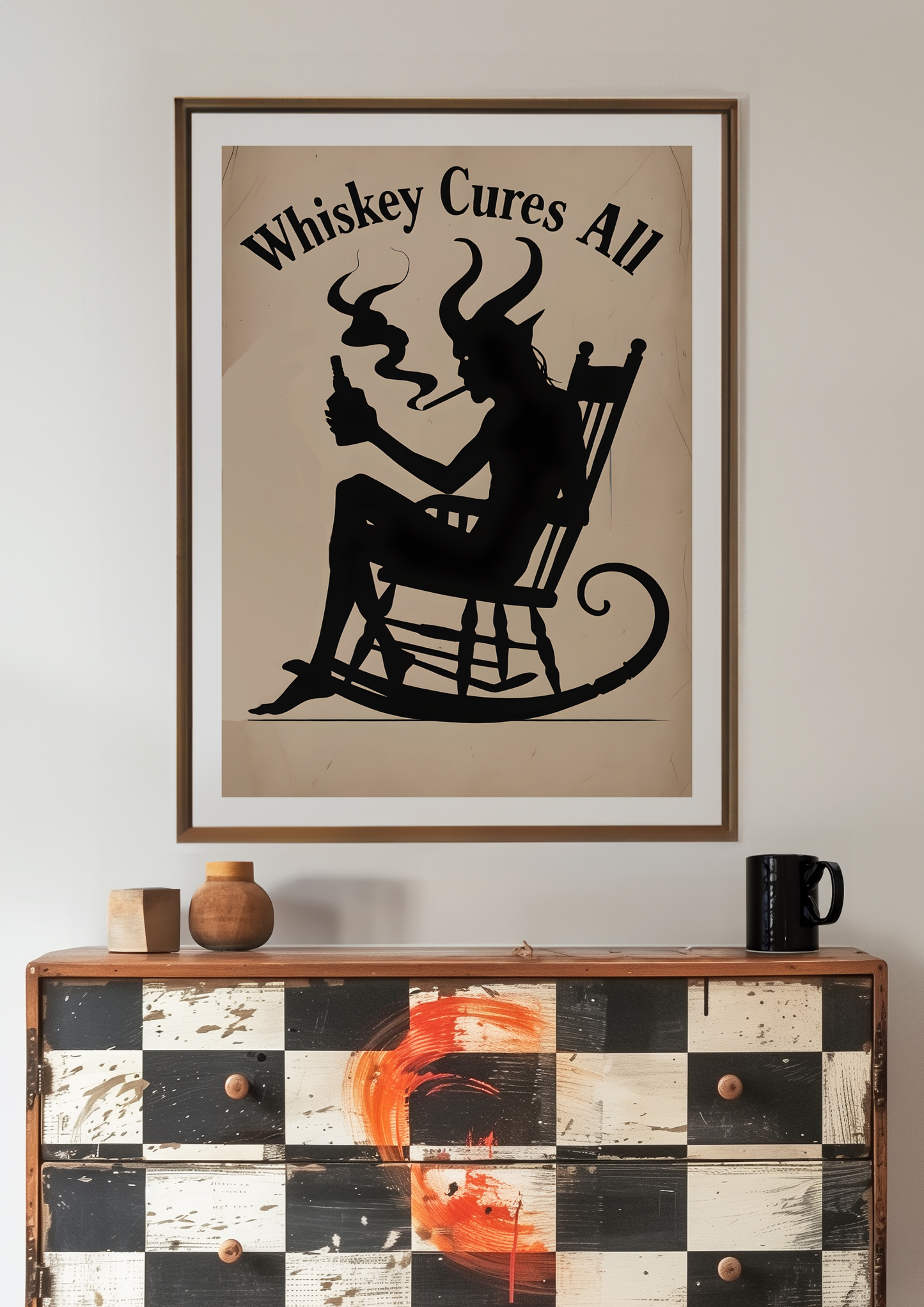 Demonic Love for Whiskey