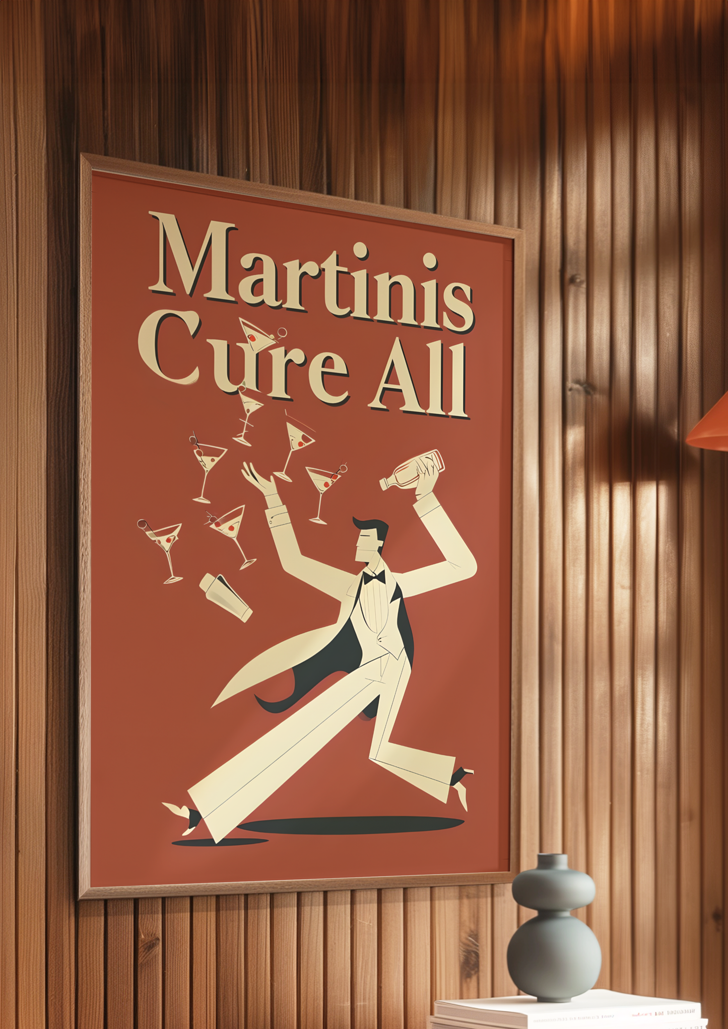 Waiter and a Martini