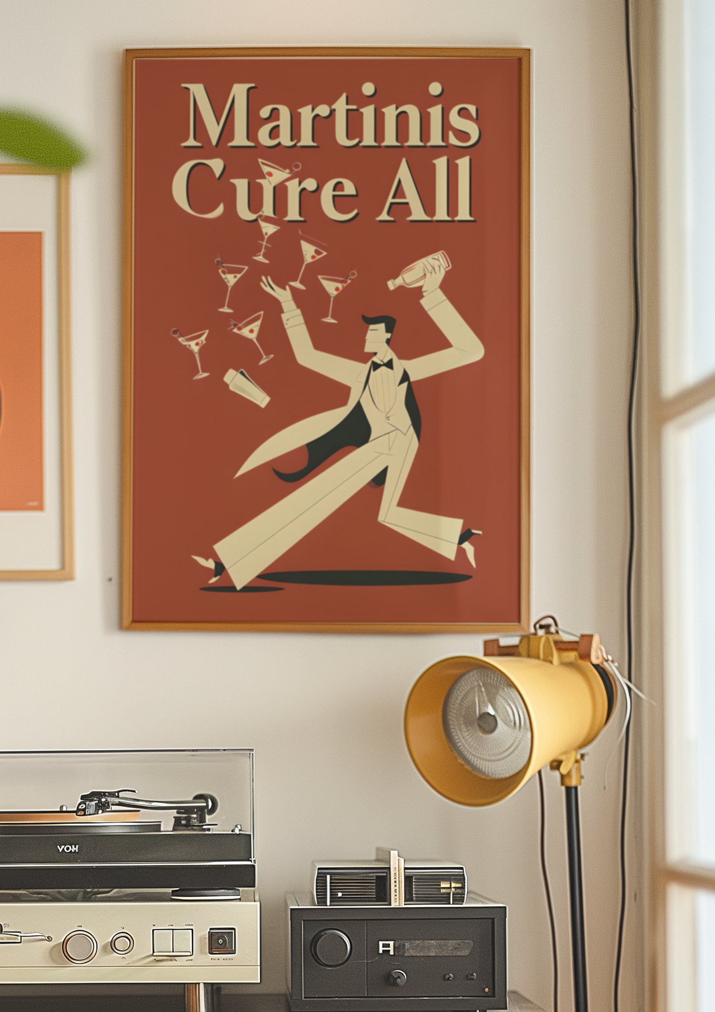 Waiter and a Martini