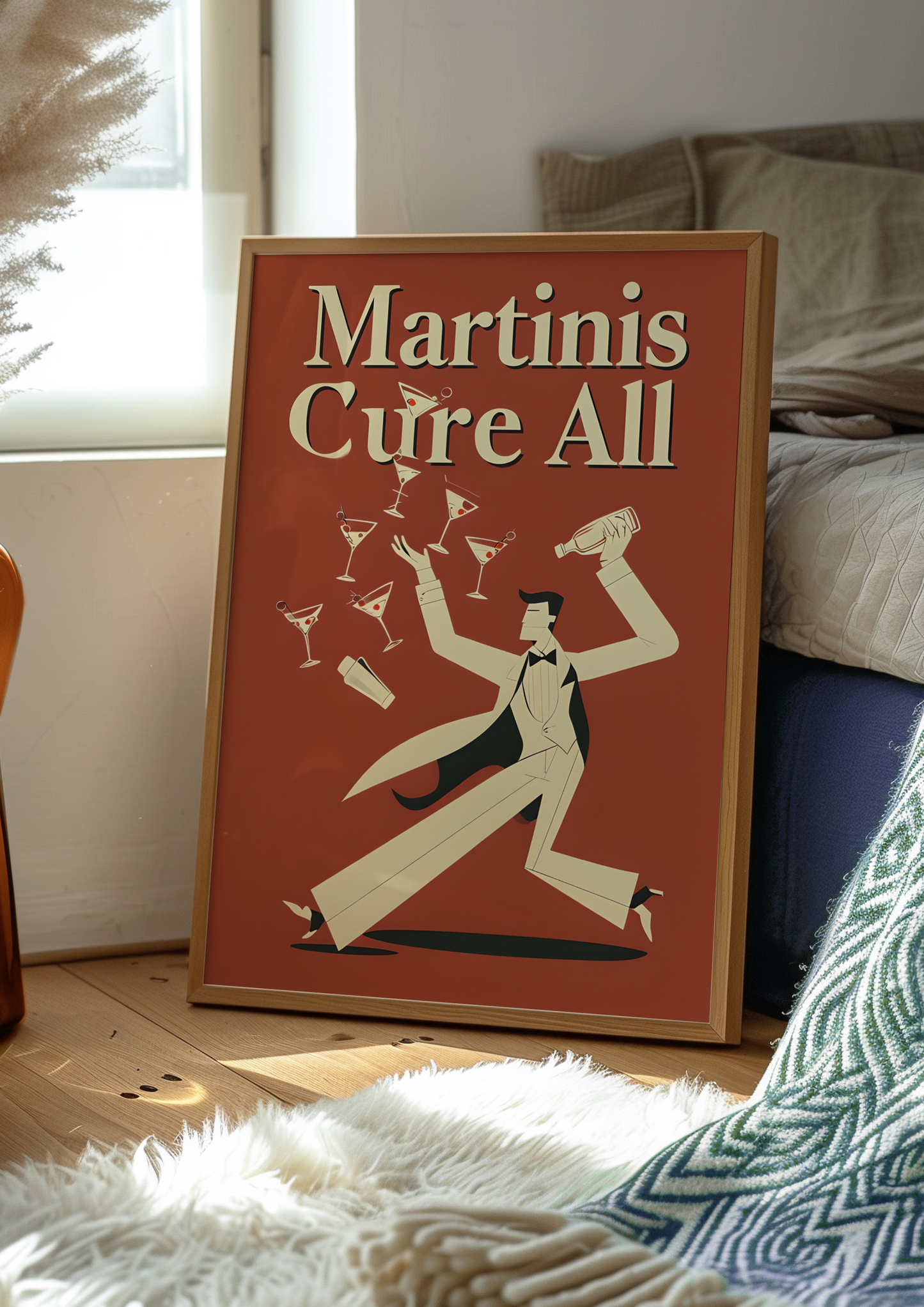 Waiter and a Martini