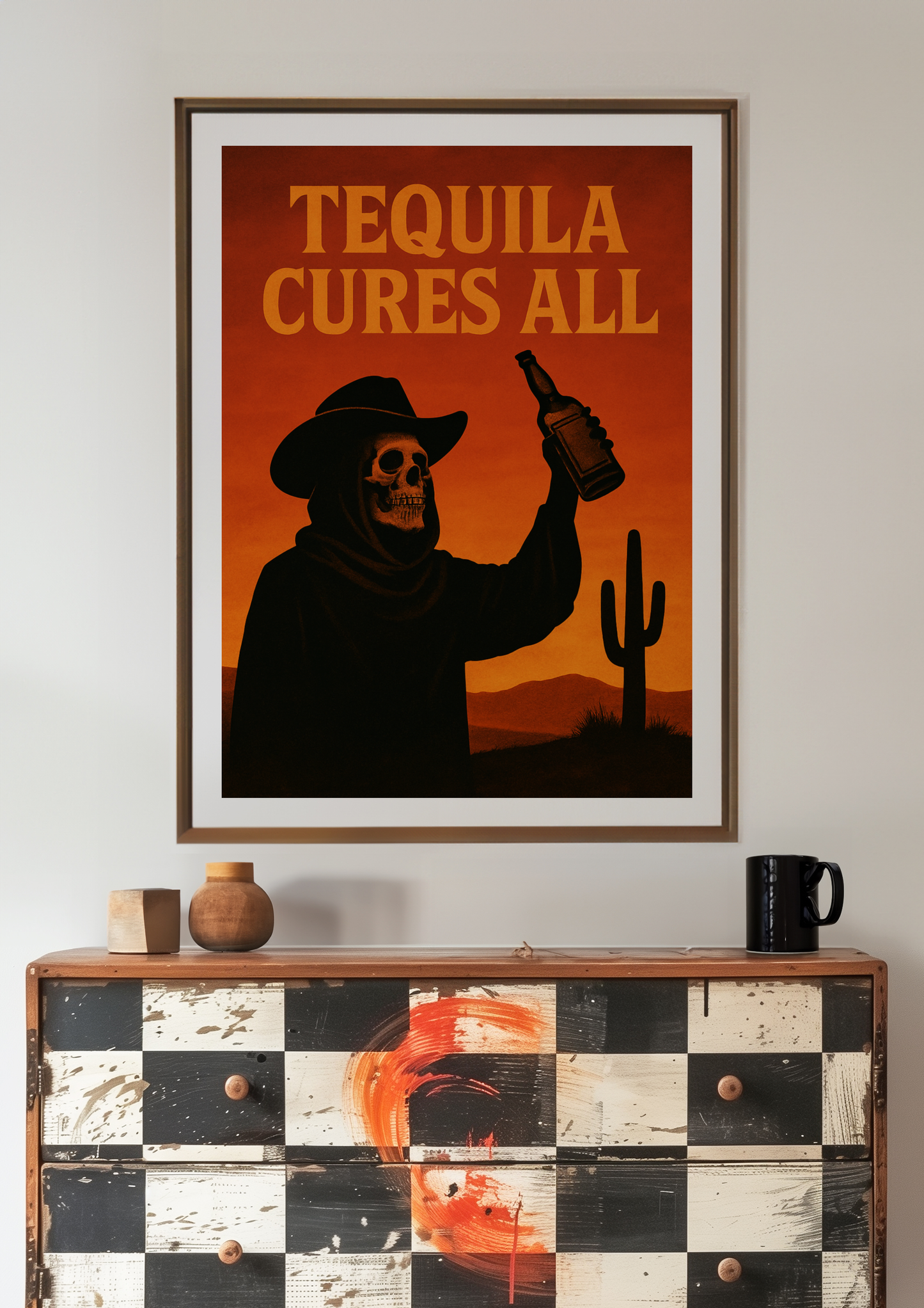 A Dead Cowboy and a Sunset