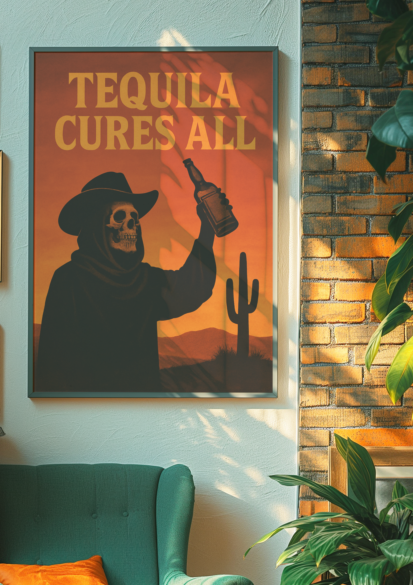 A Dead Cowboy and a Sunset