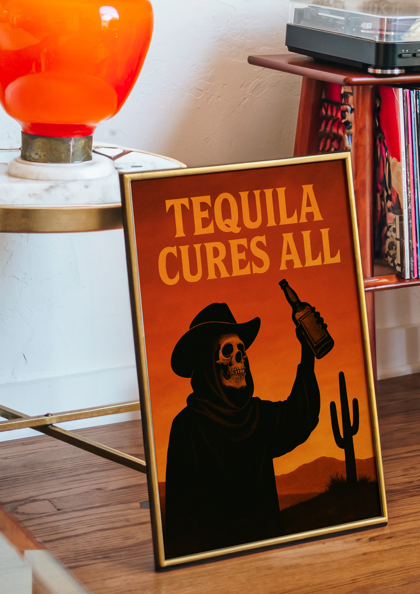 A Dead Cowboy and a Sunset