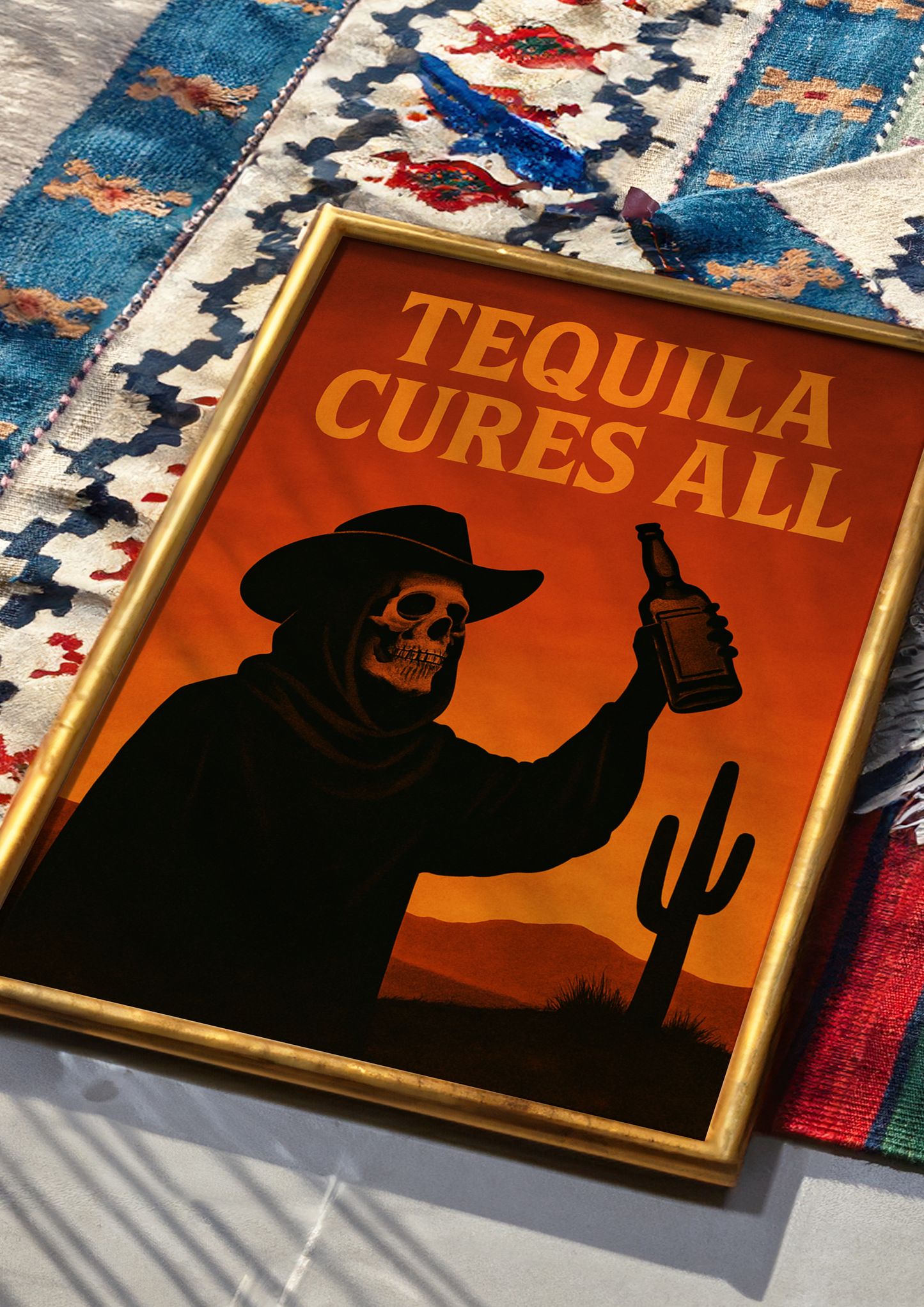 A Dead Cowboy and a Sunset