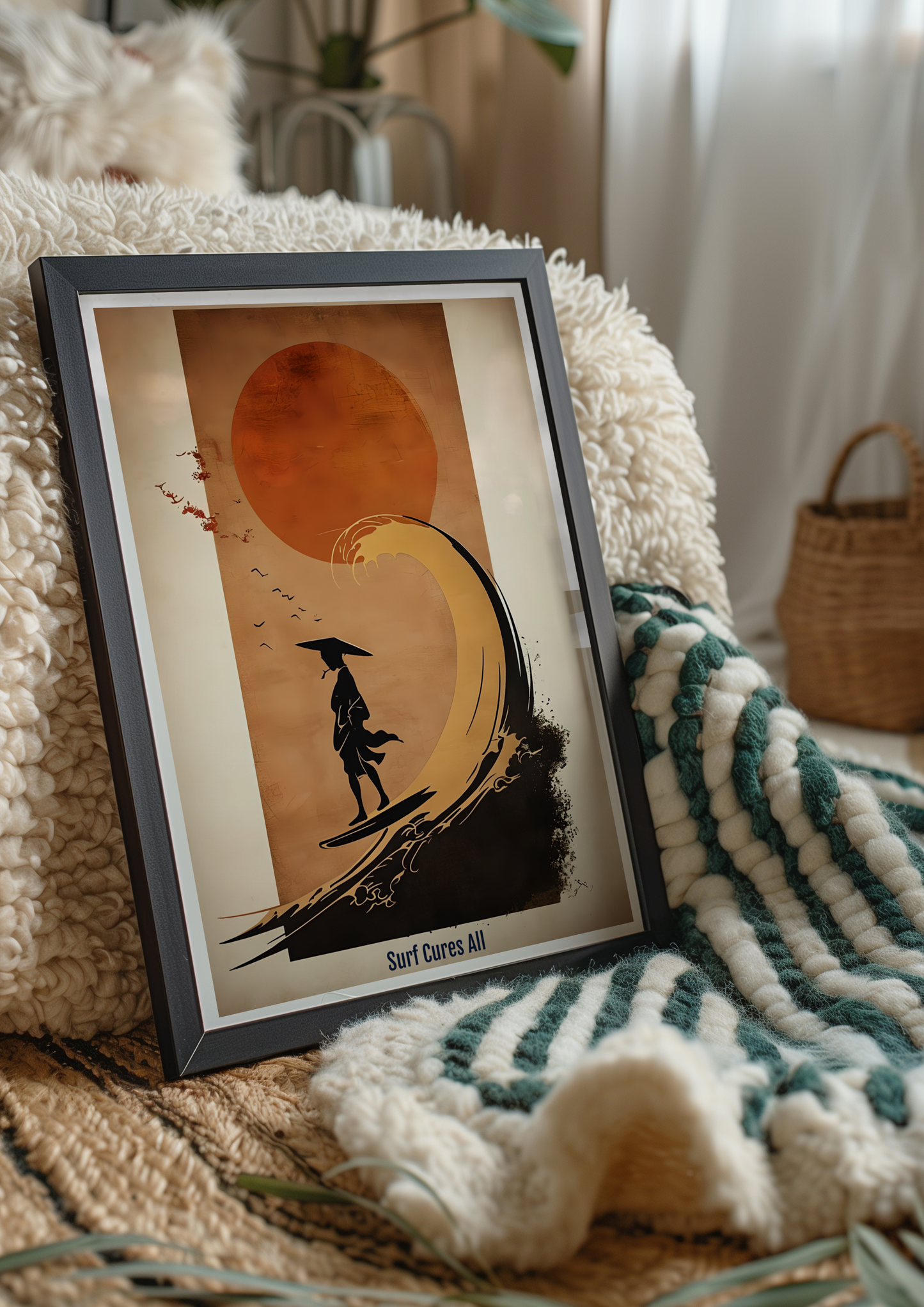 Samurai and His Wave