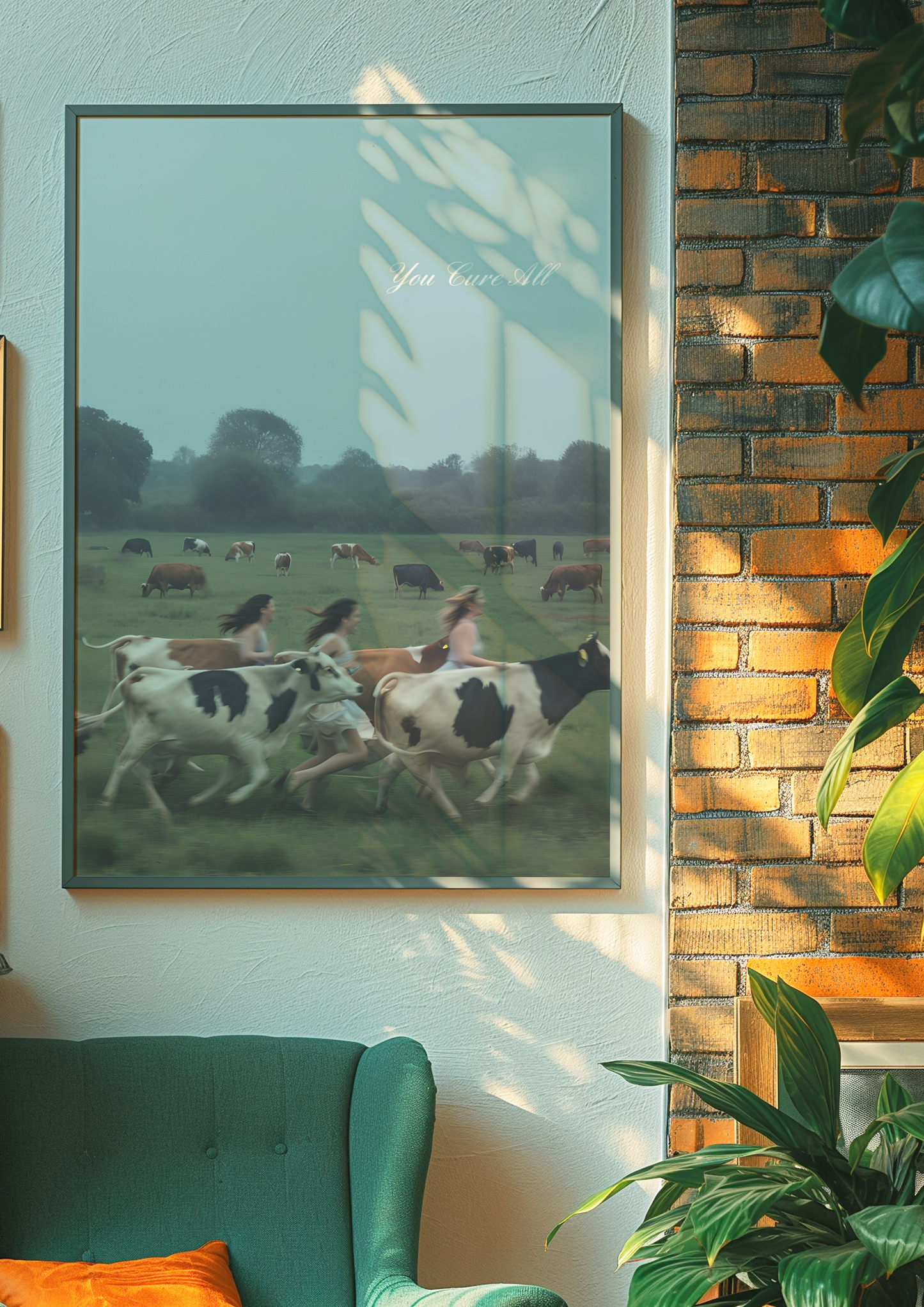 You and Me, Running With the Cows