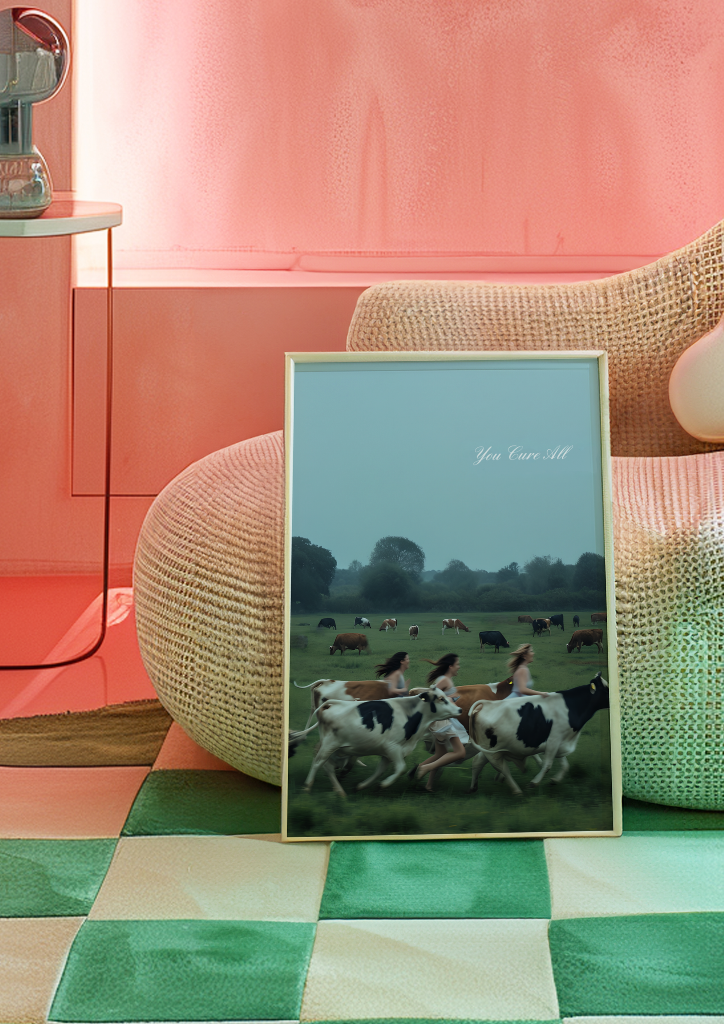 You and Me, Running With the Cows