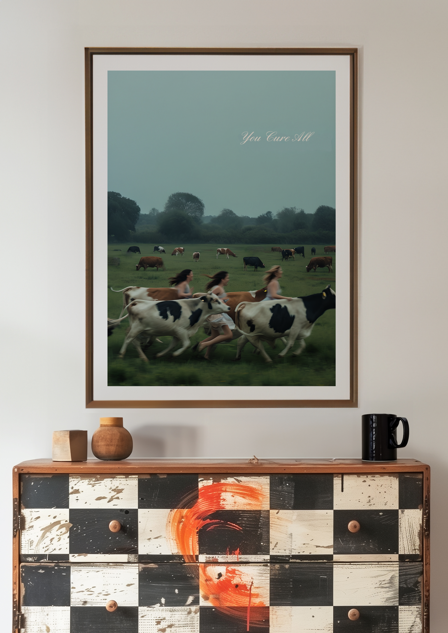 You and Me, Running With the Cows