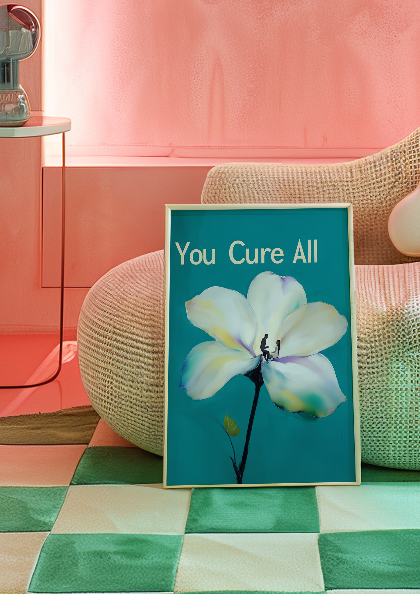 You, Me and a Big Flower