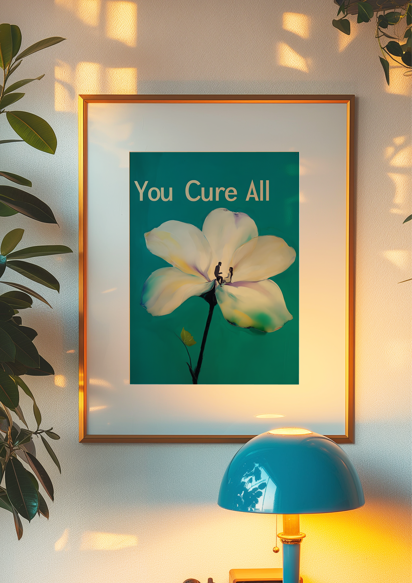 You, Me and a Big Flower