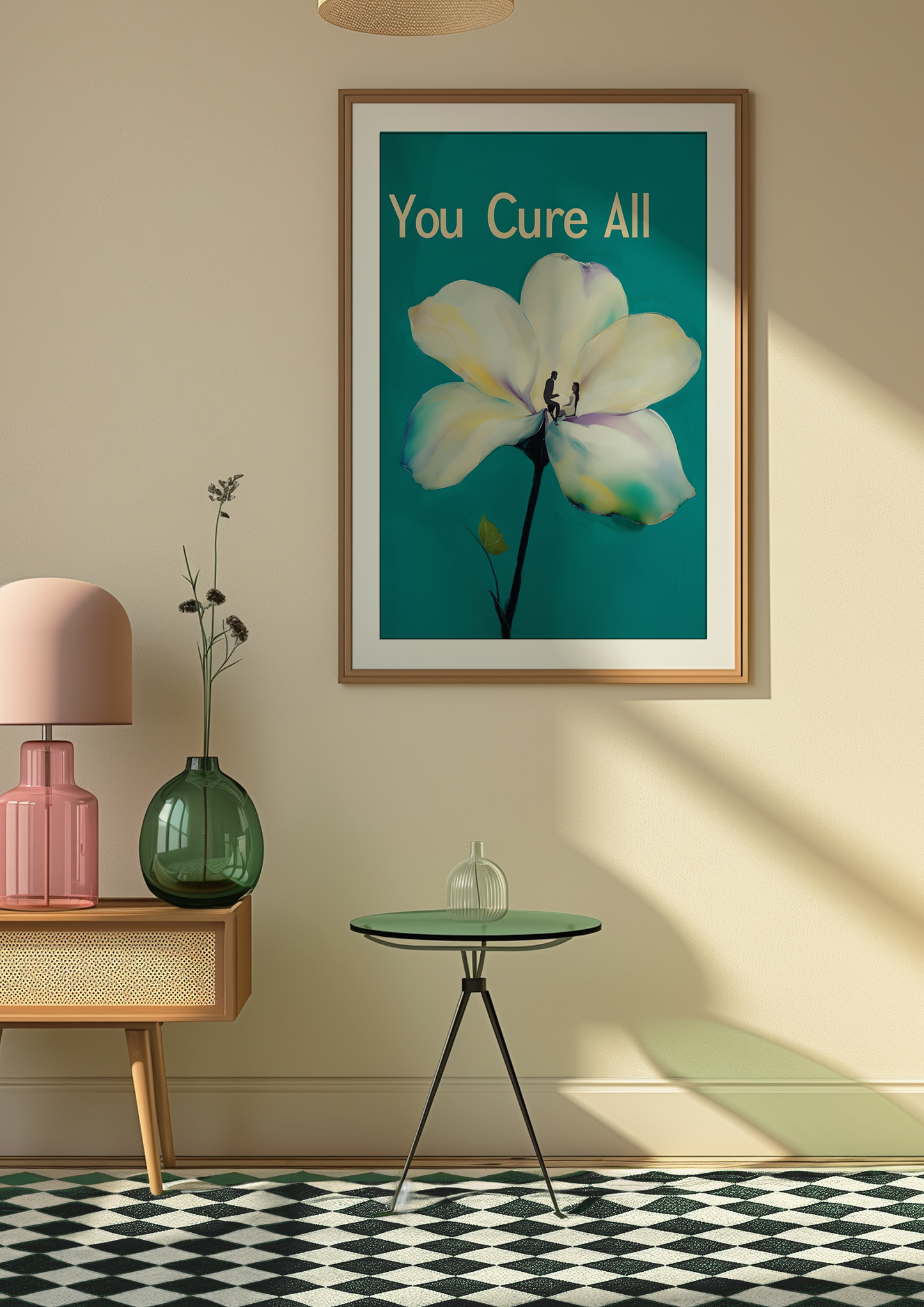 You, Me and a Big Flower