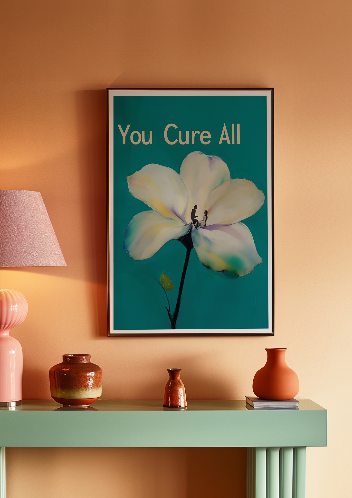 You, Me and a Big Flower