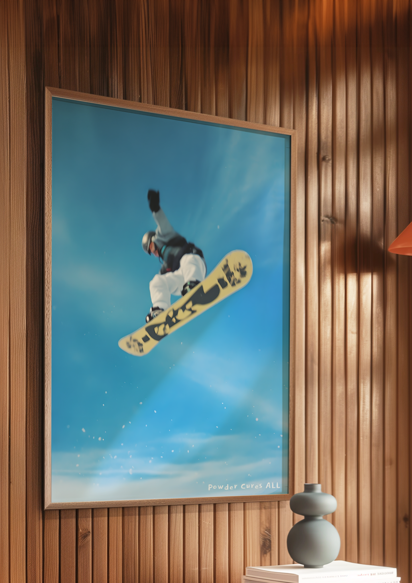 Air bound in the Snow