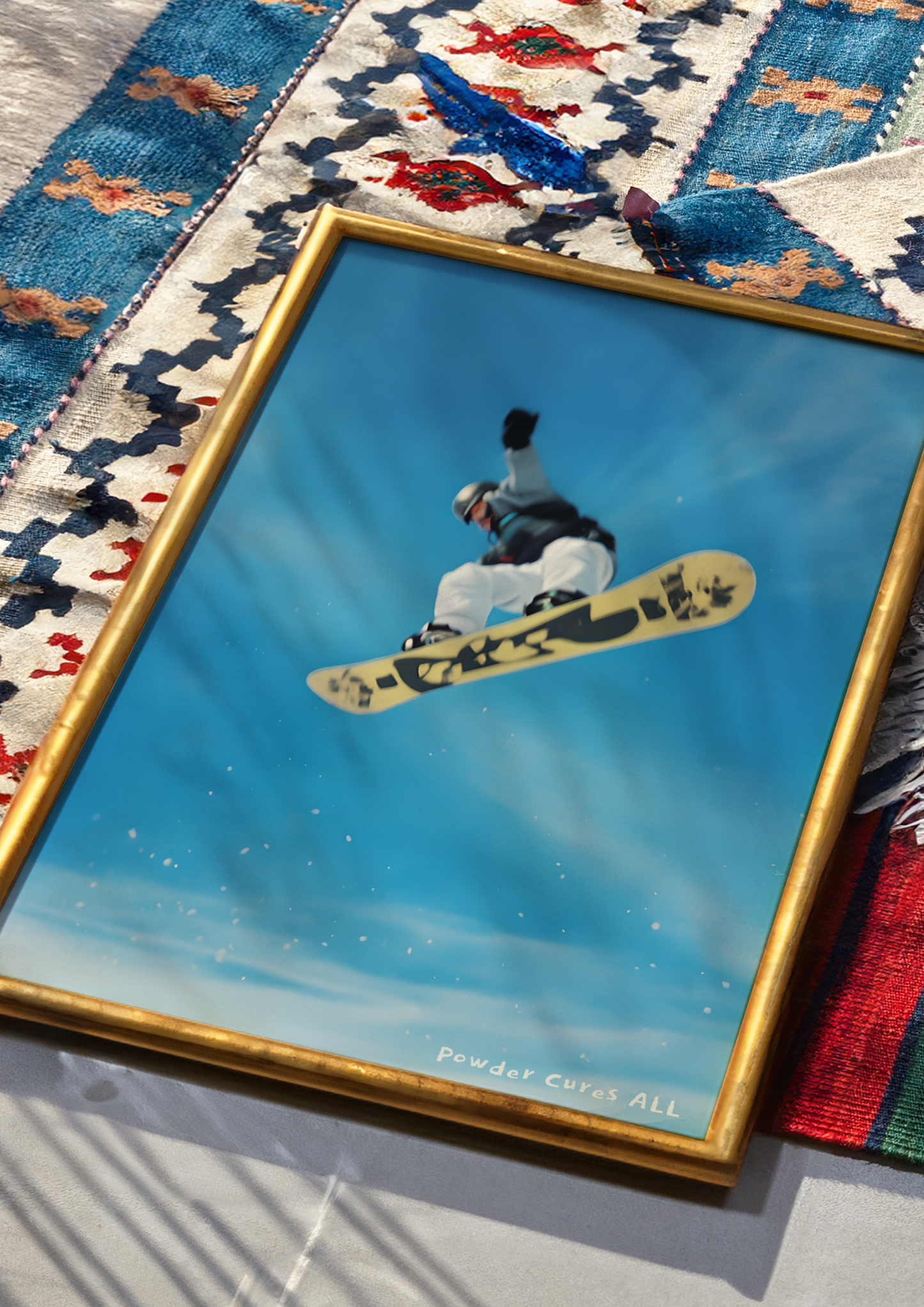 Air bound in the Snow