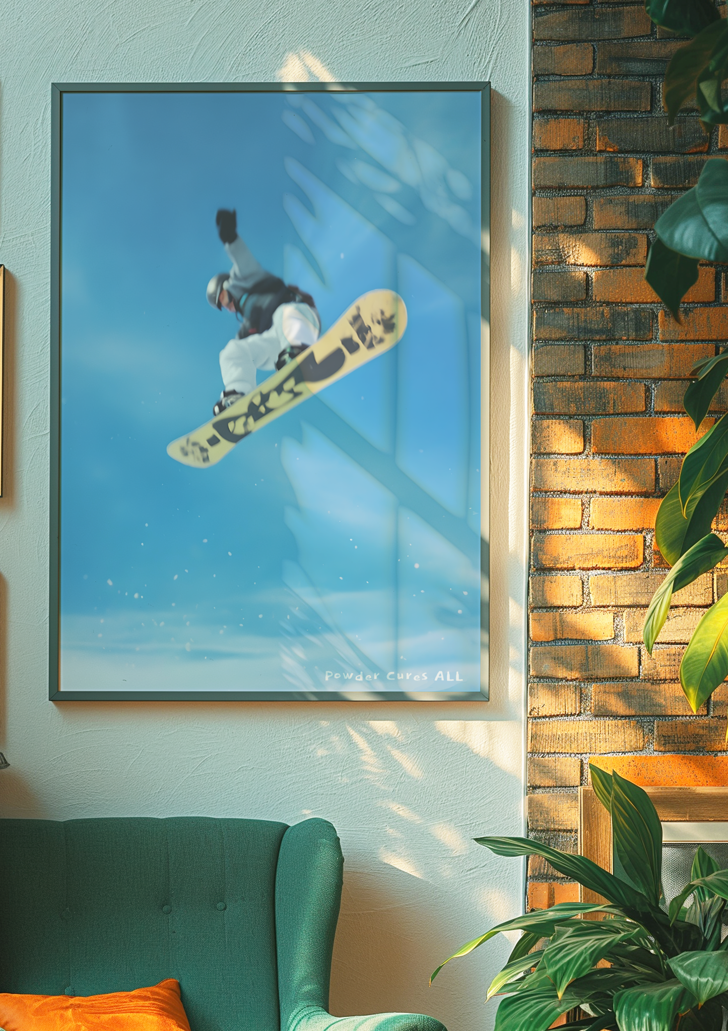 Air bound in the Snow