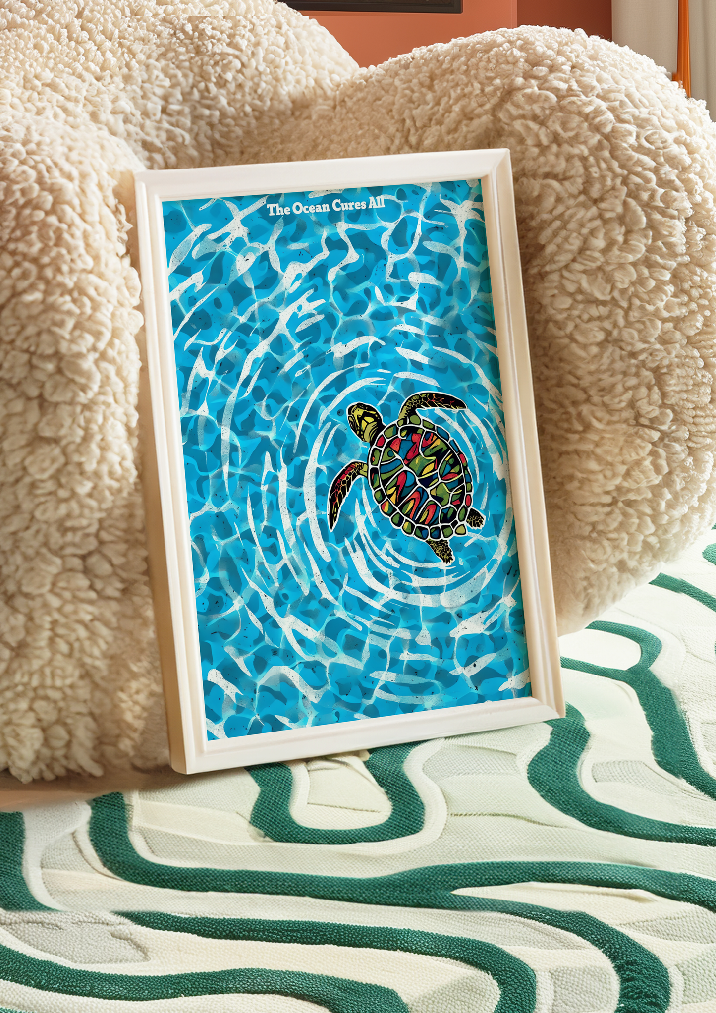 Baby Turtle in the Water