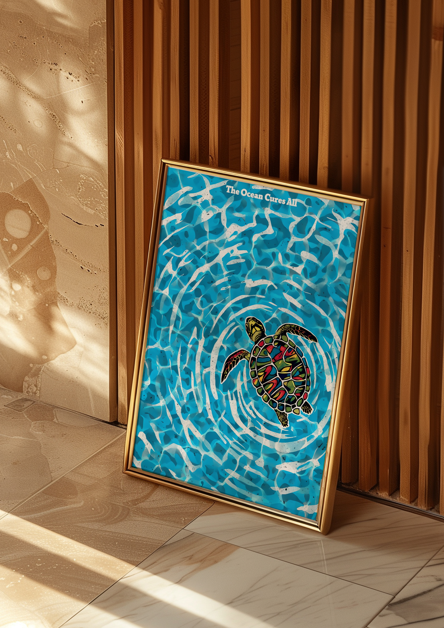 Baby Turtle in the Water