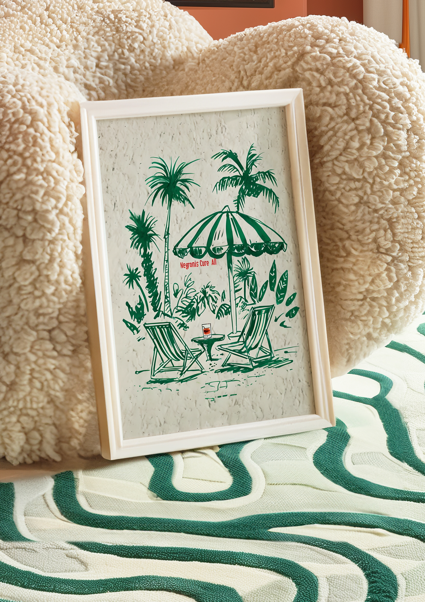 Negronis on the Beach