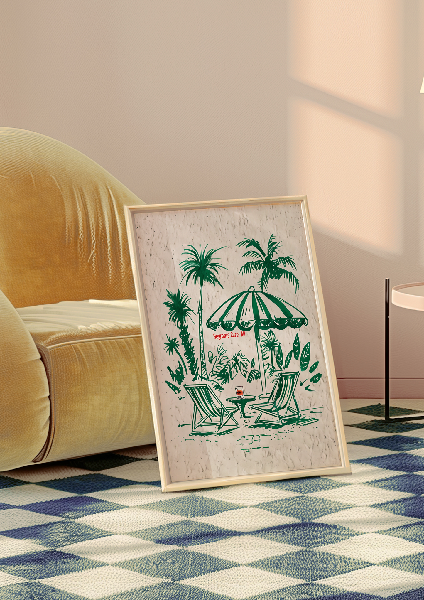 Negronis on the Beach