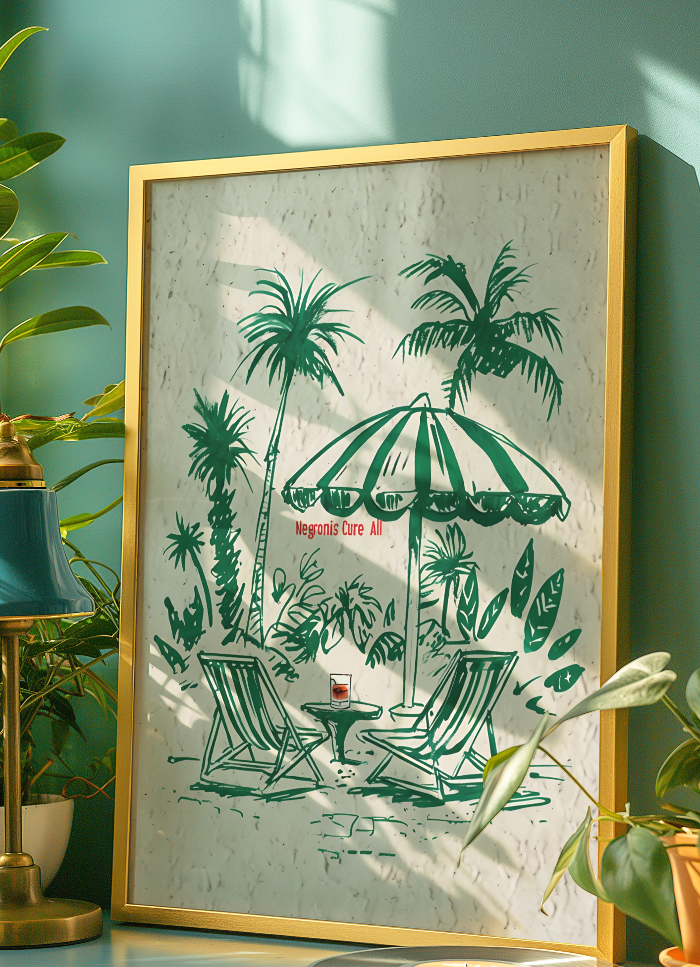 Negronis on the Beach