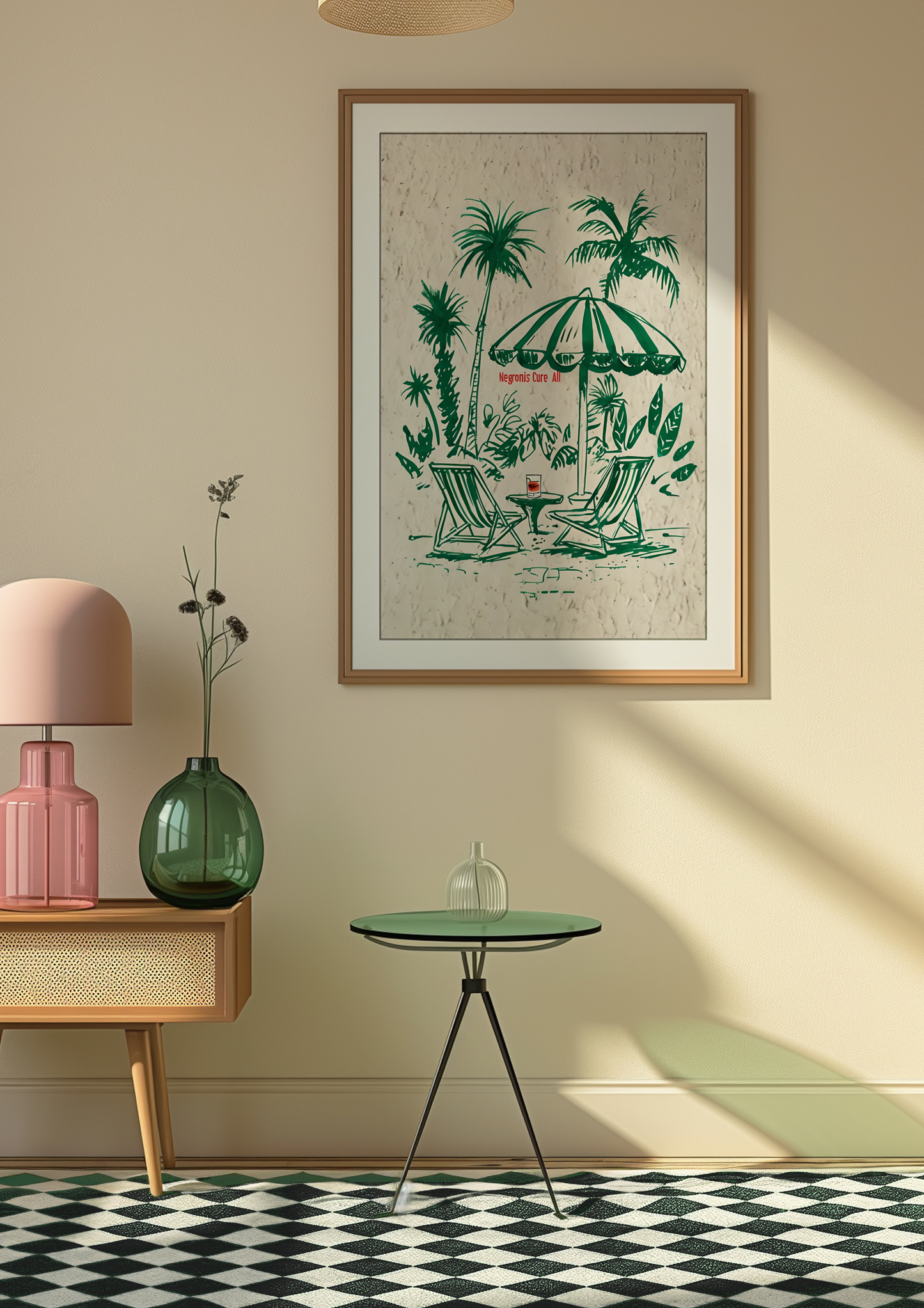 Negronis on the Beach