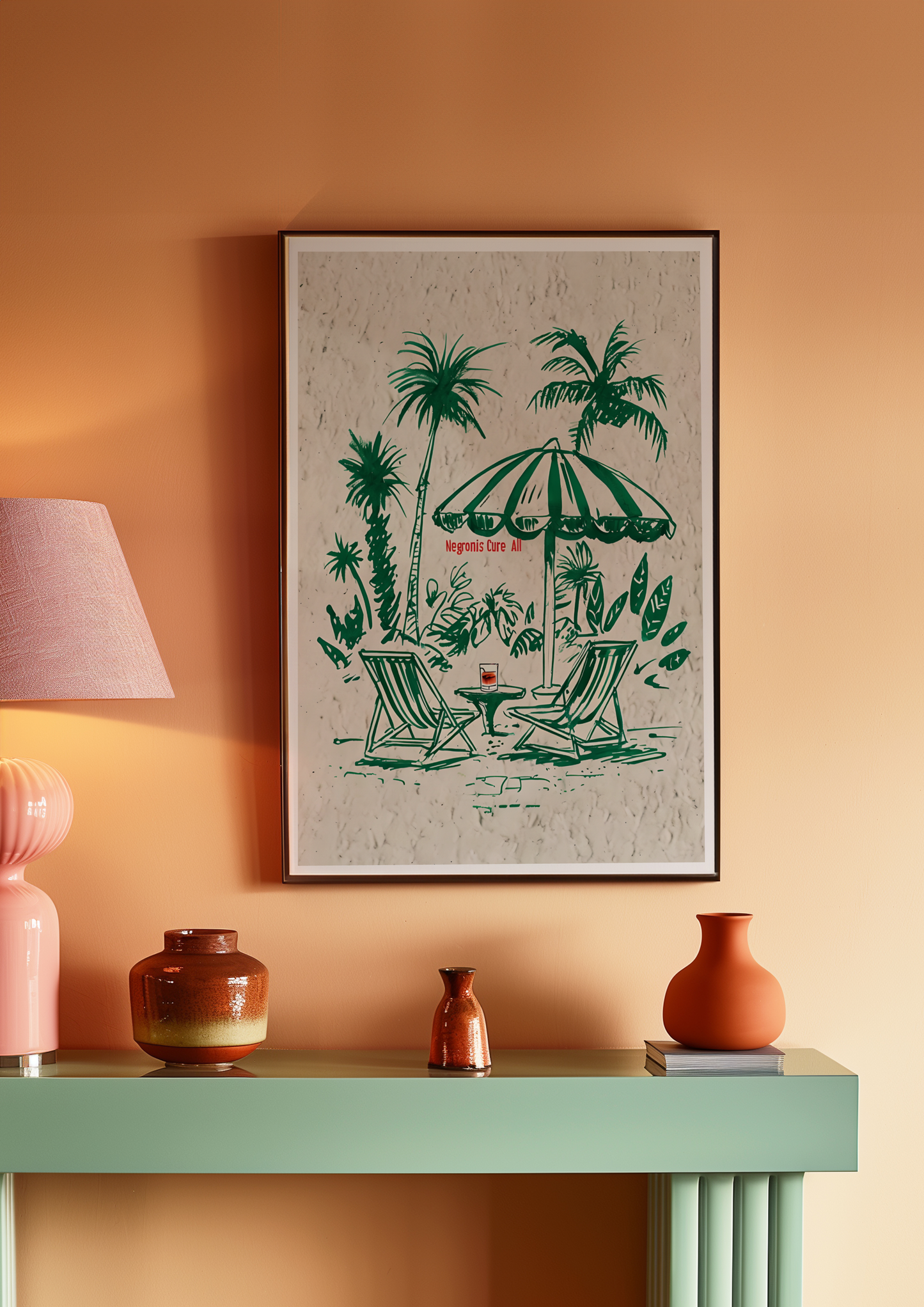 Negronis on the Beach