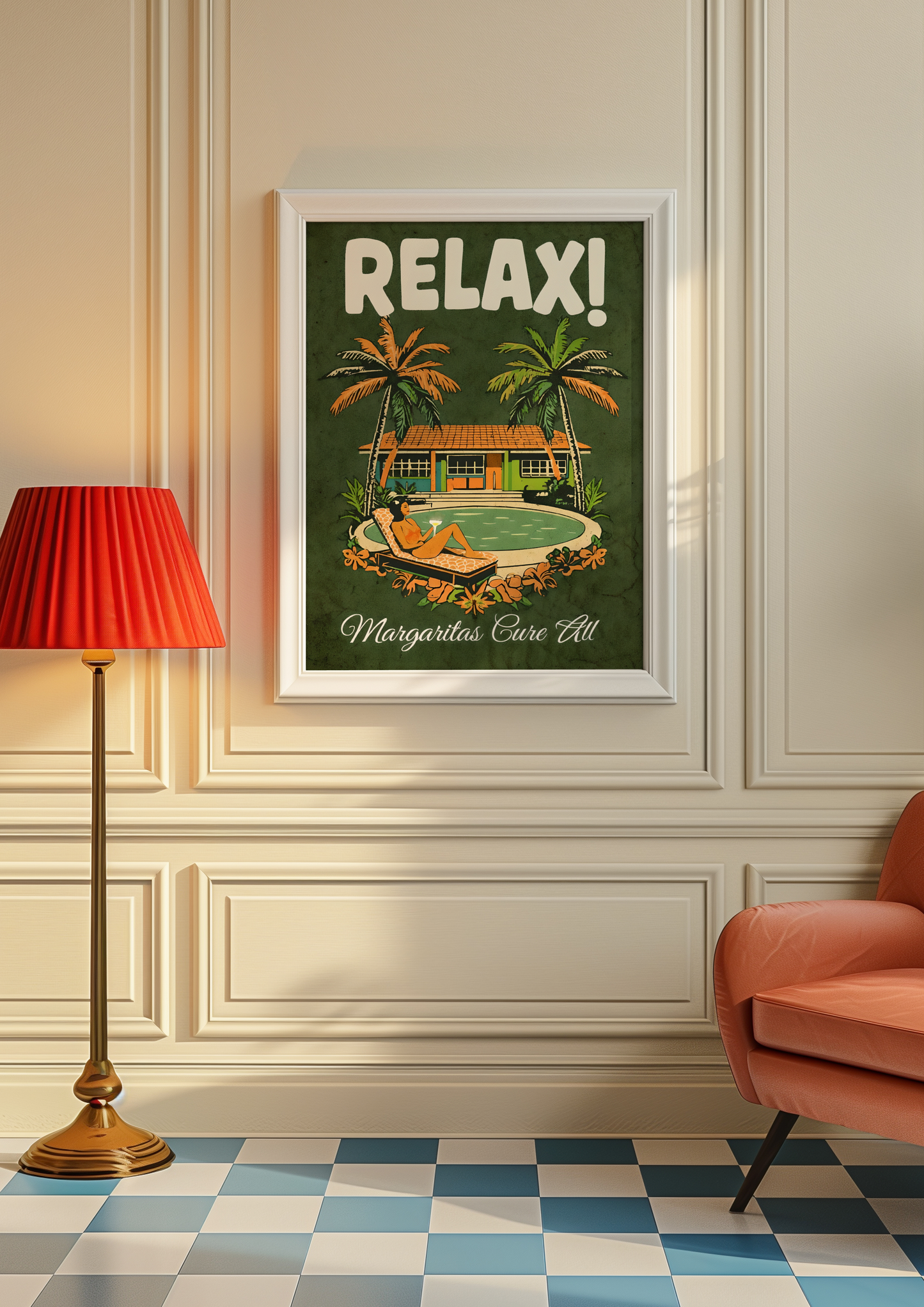 Margaritas by the Pool