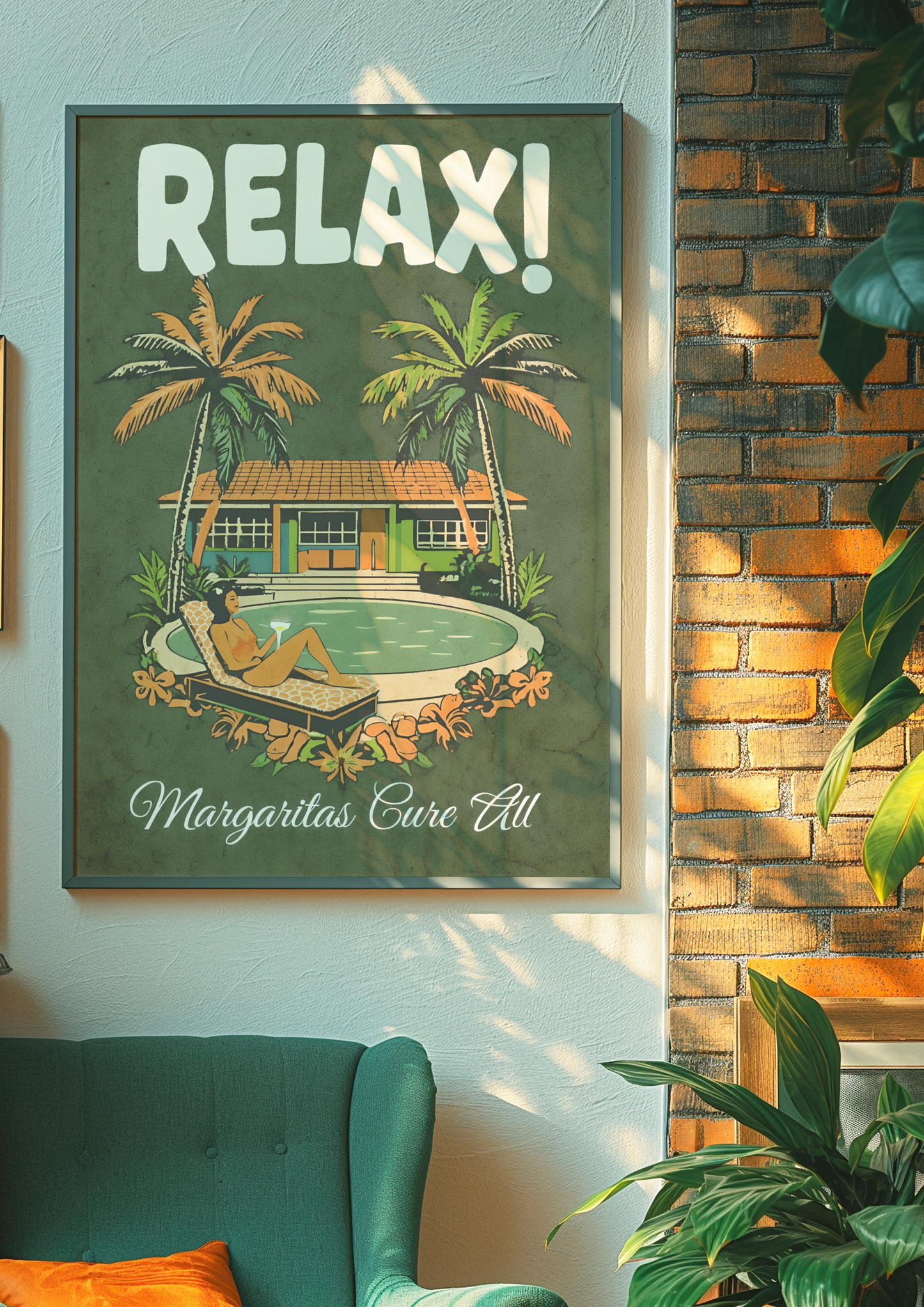 Margaritas by the Pool