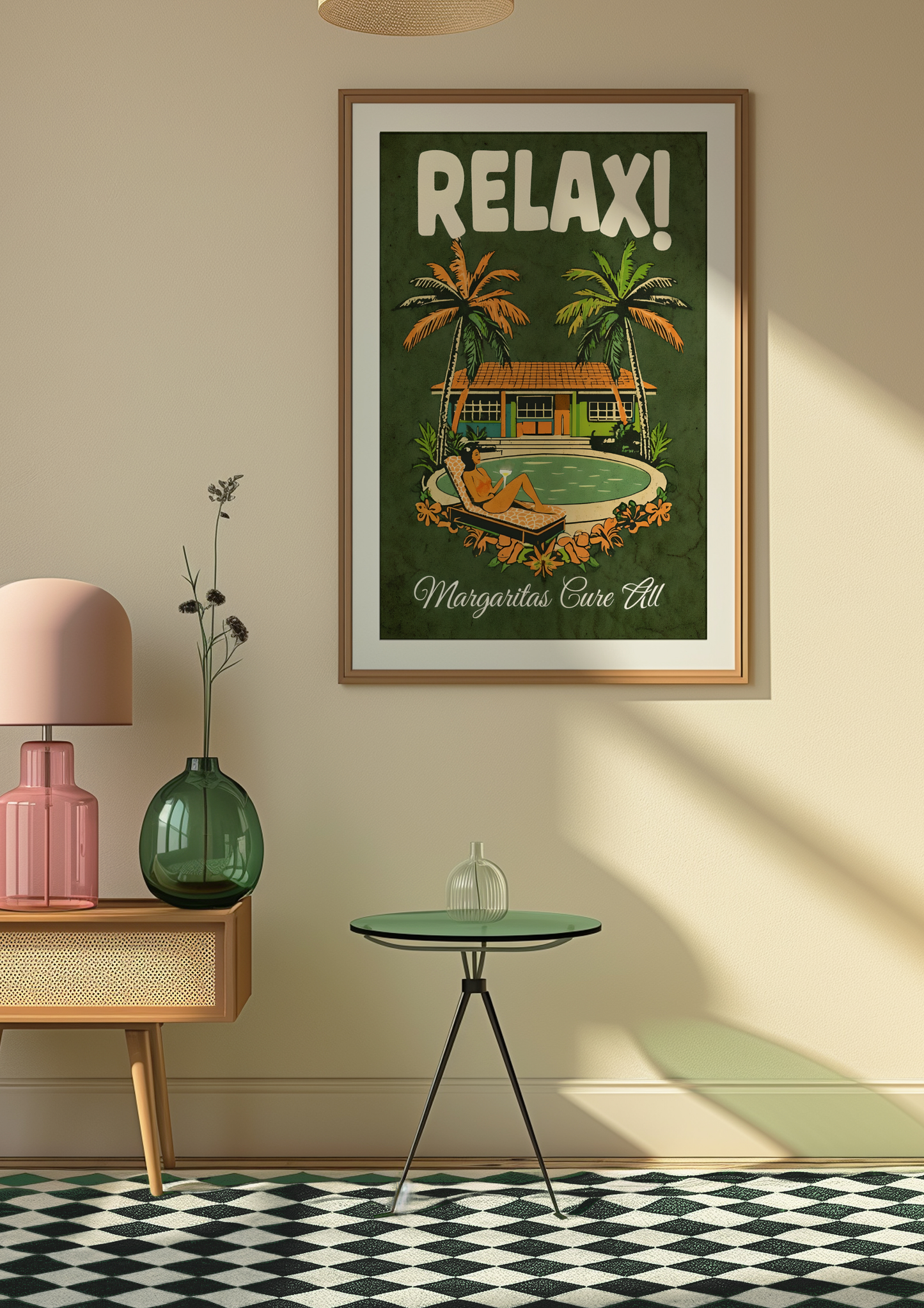 Margaritas by the Pool